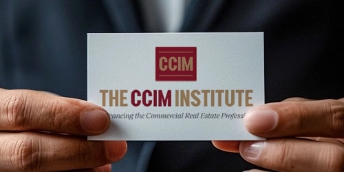 CCIM Logo, THE CCIM Institute calling card, Working with Randy Shuffler