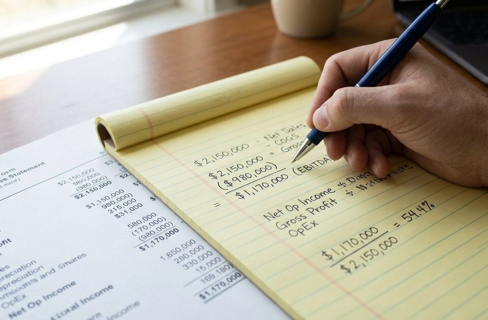 The Number Sellers Claim Versus the Number That Pencils ? business income verification commercial real estate